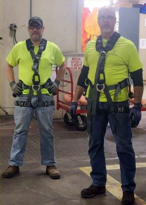 Rothschild Mill’s Hazmat and Confined Space Rescue Teams perfect their skills in annual drills to ensure the safety of all employees and contractors.