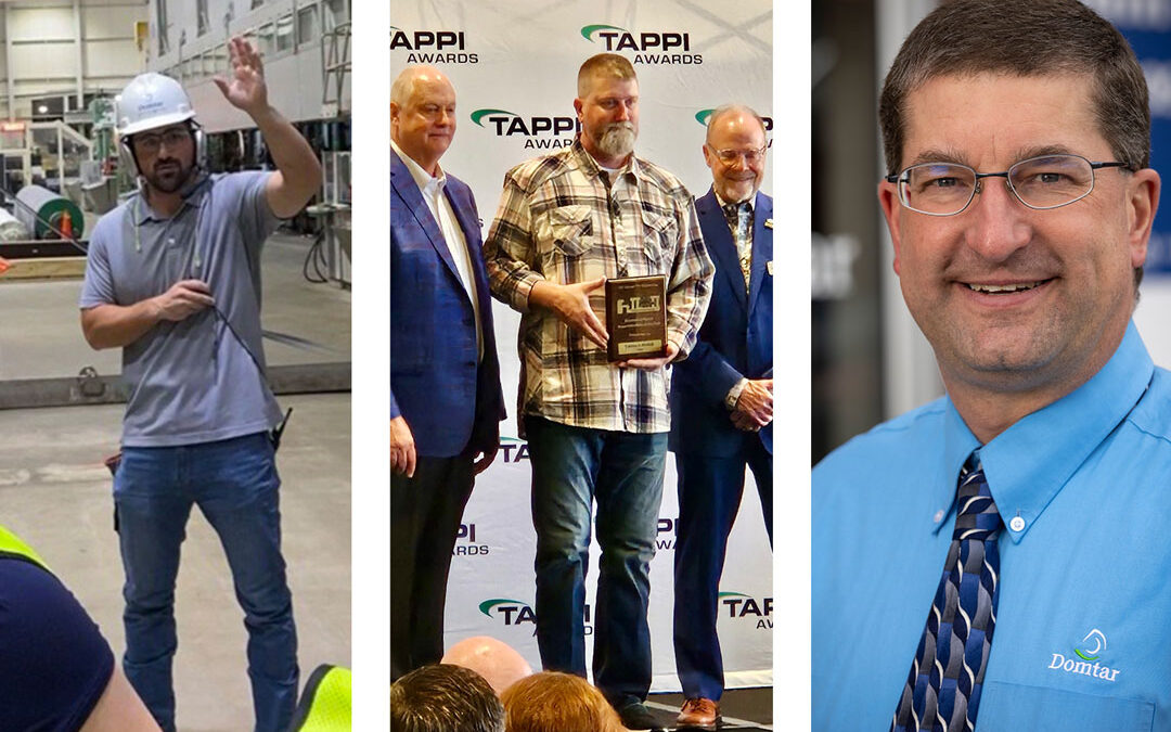 Domtar Colleagues Join 2024 TAPPI Award Winners