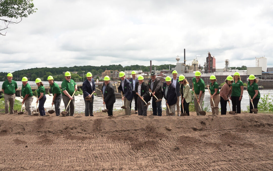 Domtar Breaks Ground on Rothschild Dam Modernization Project
