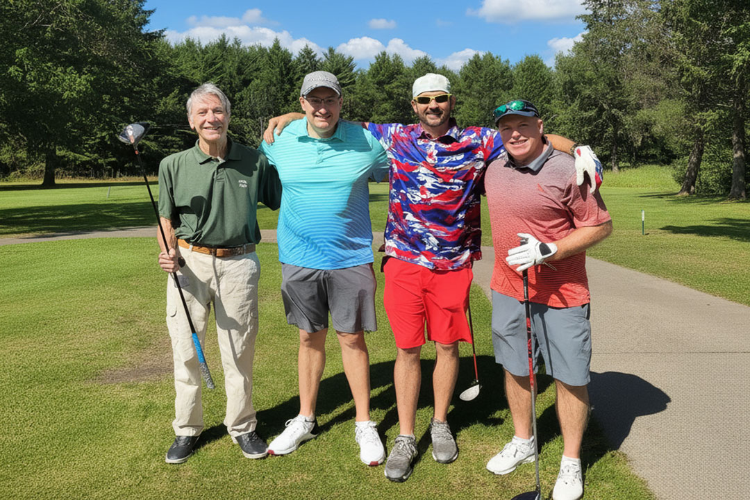 More than 140 of Nekoosa’s employees, retirees, vendors and customers participated in the United Way Gold Scramble hosted by the mill.