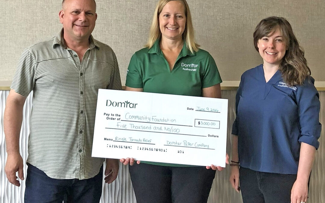 Domtar Rothschild Mill Hosts Ringle Tornado Community Fundraiser