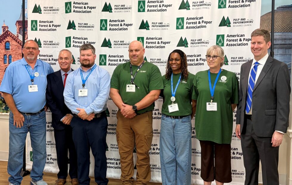 Adam Clemens with fellow PPRC Fly-In participants in Washington, D.C.